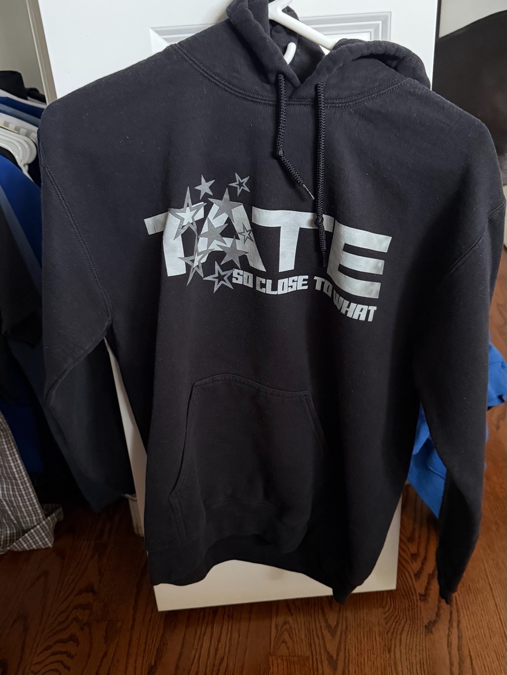BLACK 'TATE' Graphic Hoodie Sweatshirt - Men
